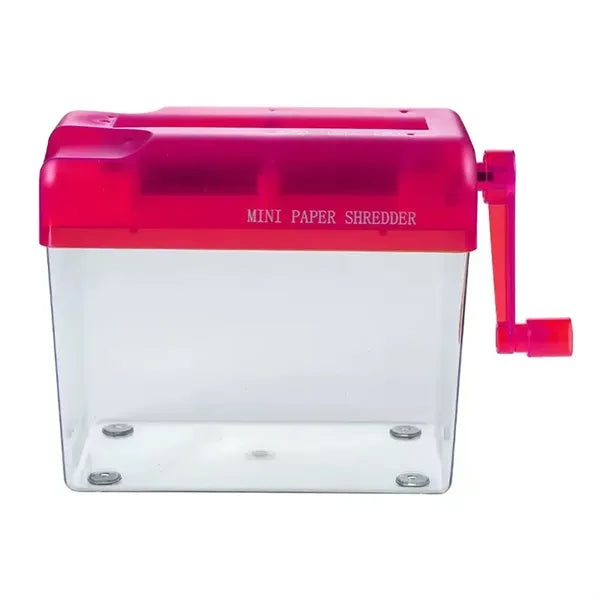 Mini Manual Shredder Office Portable Paper Cutter Fits A6