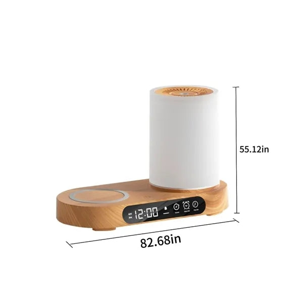 Versatile Clock Speaker Wireless Humidifier Aroma Diffuser