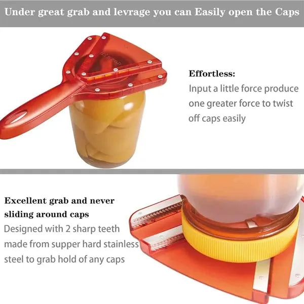 Jar Opener for Weak Hand & Seniors