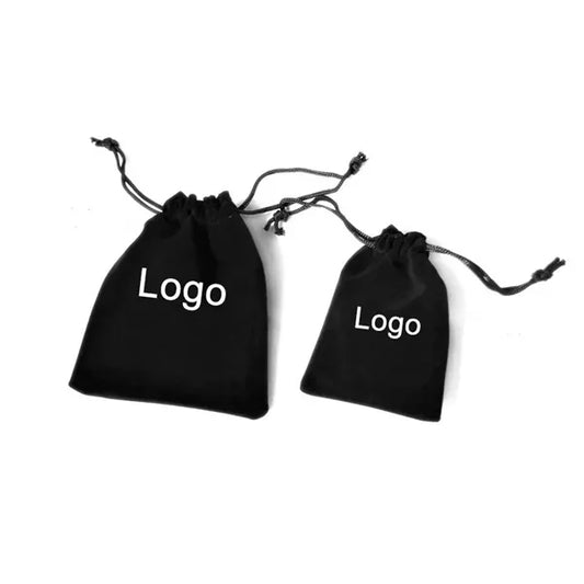 Velvet Double Drawstring Bag