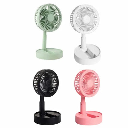 Portable USB Desk Fan with Foldable Stand
