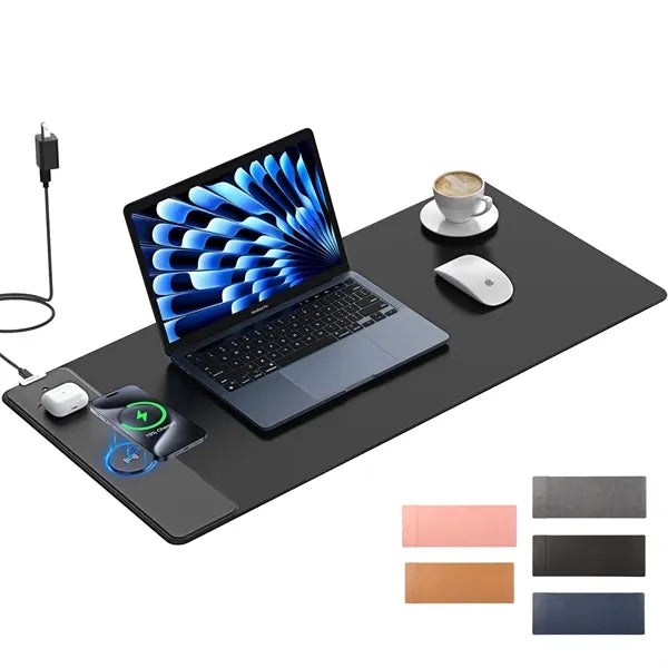 15W Extended Waterproof Wireless Fast Charging Mouse Pad