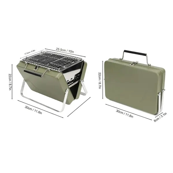 Portable Folding BBQ Grill for Camping