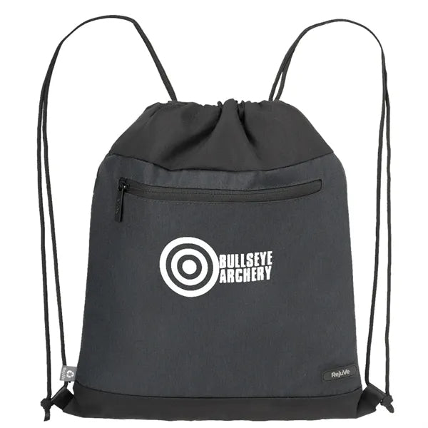 RejuVe MILANO Recycled Heather Drawstring Bag