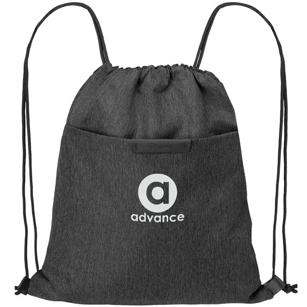 RejuVe X-PAK Recycled Heather Drawstring Bag