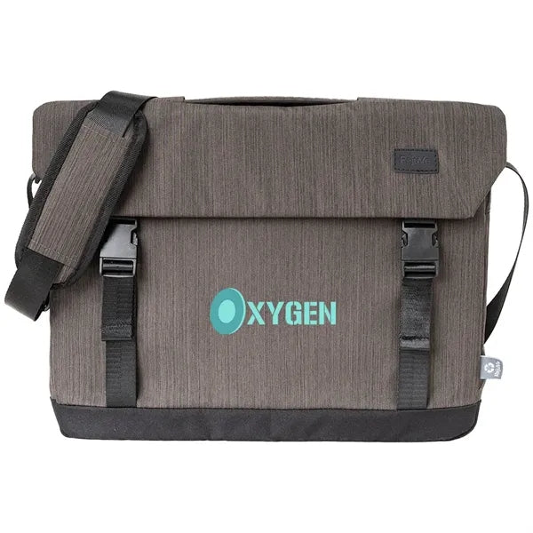 RejuVe ELEMENT Recycled Heather Laptop Brief Bag