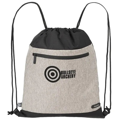 RejuVe MILANO Recycled Heather Drawstring Bag