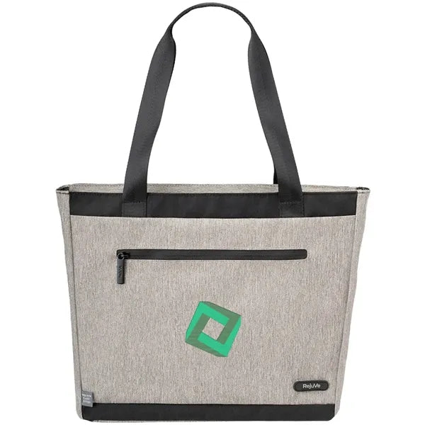 RejuVe MILANO Recycled Heather Executive Tote Bag