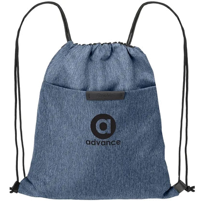 RejuVe X-PAK Recycled Heather Drawstring Bag