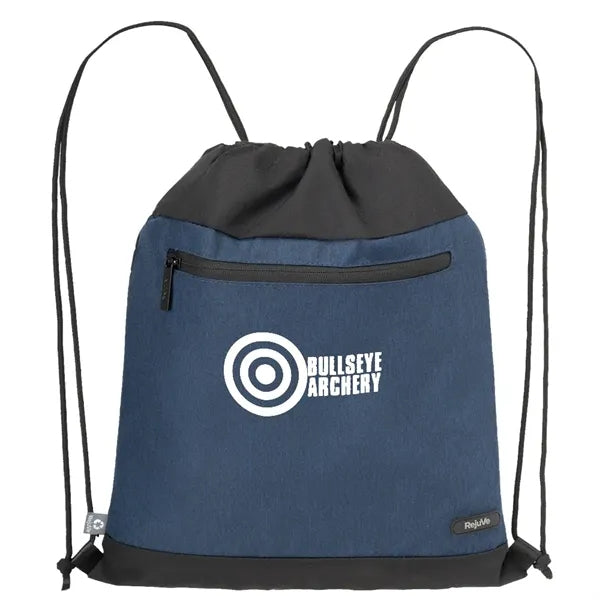 RejuVe MILANO Recycled Heather Drawstring Bag