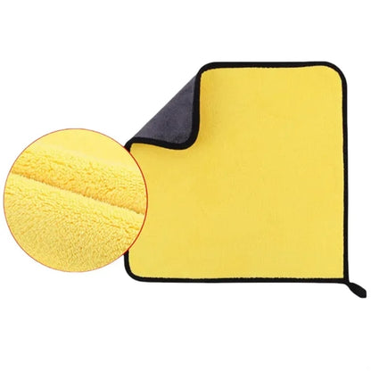 Plush Microfiber Car Wash Towel Dying Cleaning Cloths