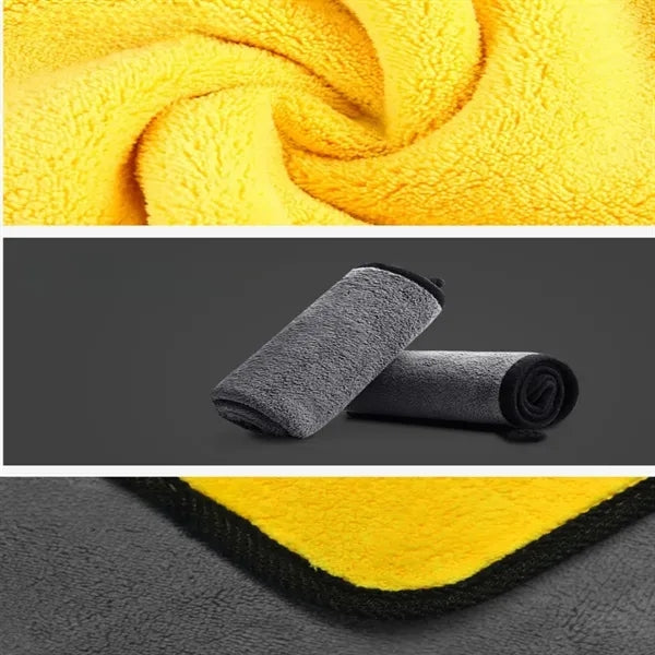 Plush Microfiber Car Wash Towel Dying Cleaning Cloths