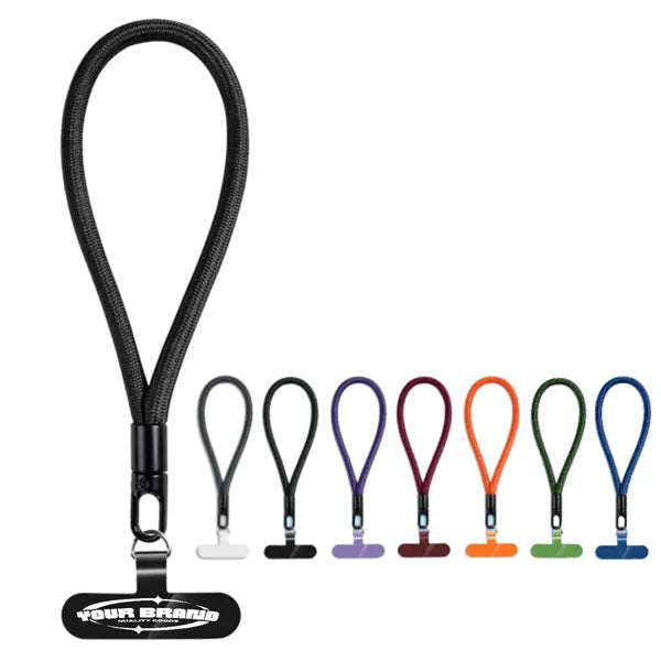 Custom Neck Anti-lost Nylon Phone Lanyard