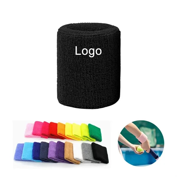 Terry Cloth Sweatbands Sports Wristband