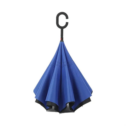 48" Two-Tone Inverted Arc Reverse Umbrella
