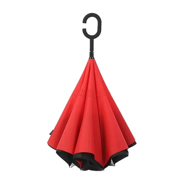 48" Two-Tone Inverted Arc Reverse Umbrella