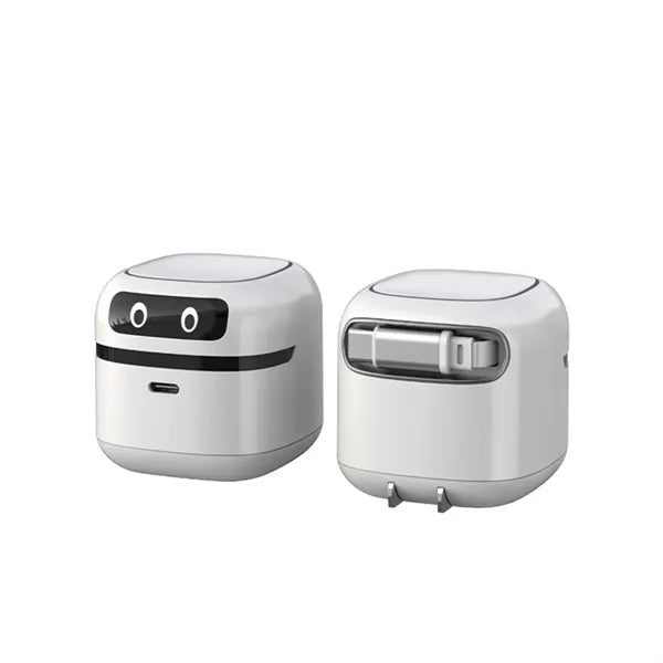 Wall Charger With Retractable Cable