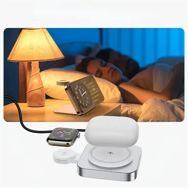 Foldable 2-in-1 Wireless Magsafe Charger