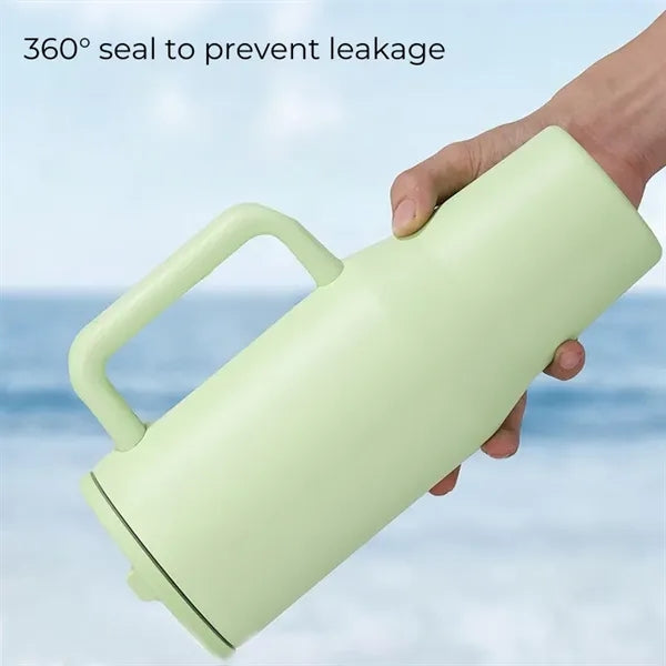 30 oz 40  Tumbler with Handle & Flip Straw