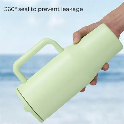 30 oz 40  Tumbler with Handle & Flip Straw
