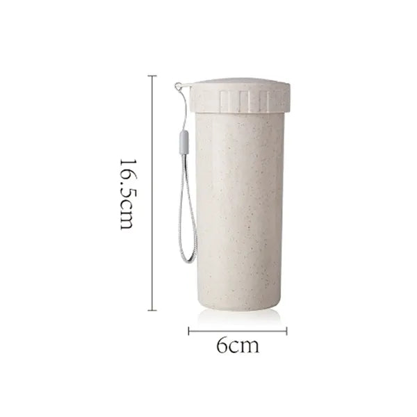 Eco-Friendly Wheat Straw Travel Cup