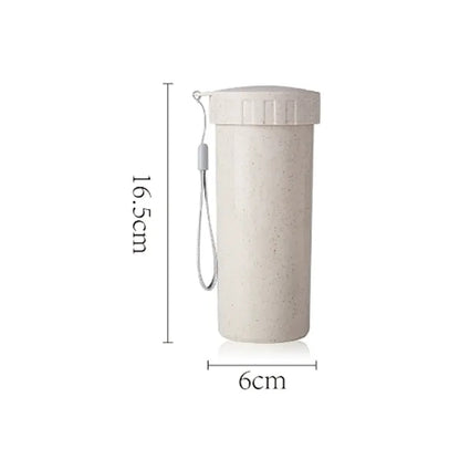 Eco-Friendly Wheat Straw Travel Cup