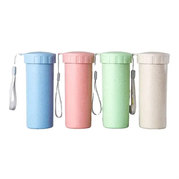Eco-Friendly Wheat Straw Travel Cup