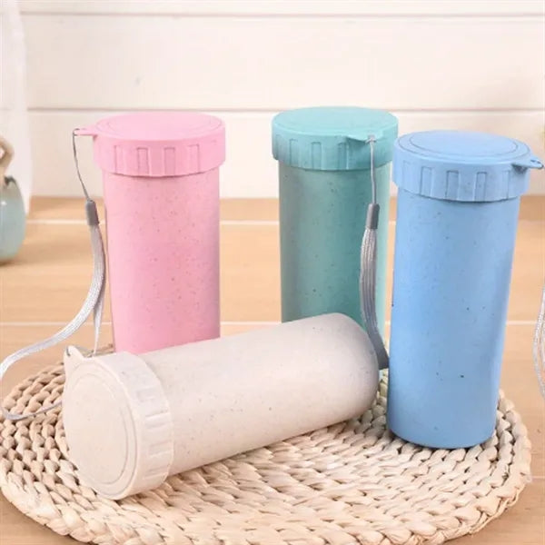 Eco-Friendly Wheat Straw Travel Cup