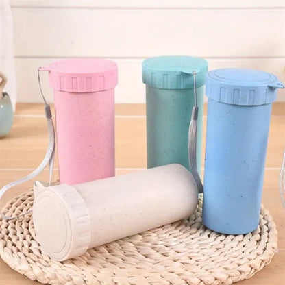 Eco-Friendly Wheat Straw Travel Cup