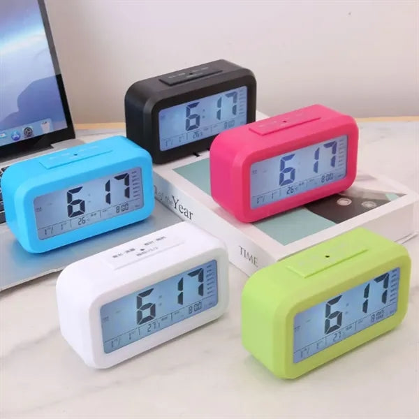 Smart Sensor Digital Alarm Clock with Night Light