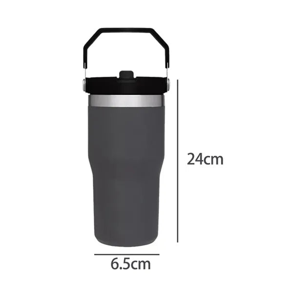 20oz Insulated Travel Tumbler with Straw