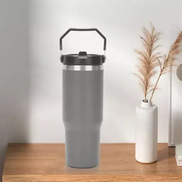 20oz Insulated Travel Tumbler with Straw