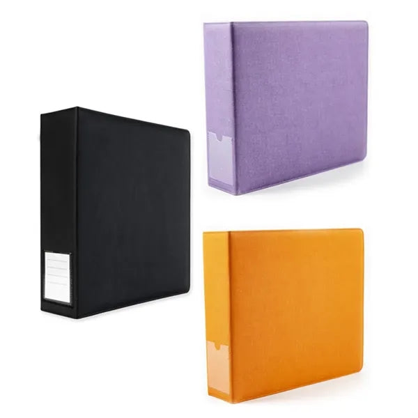 Durable 3-Ring Binder with Fabric Cover
