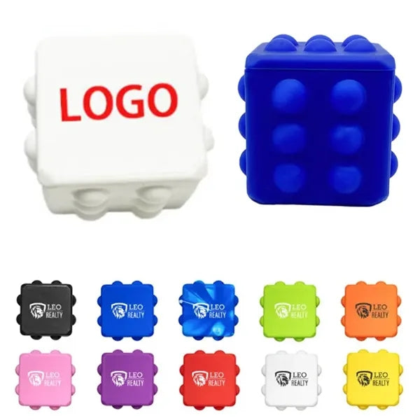 Fidget Push Pop Cube Stress Reliever