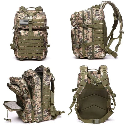 45L Tactical Military Backpack