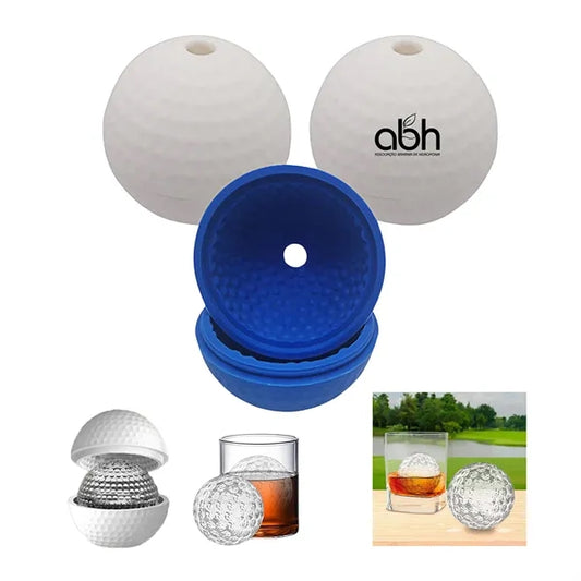 Flexible Silicone Tray Golf Ball Whiskey Ice Mold