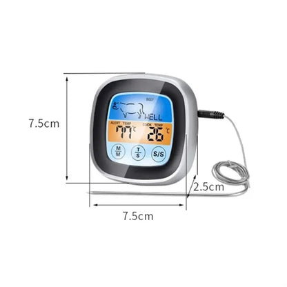 Digital Meat Thermometer with Timer