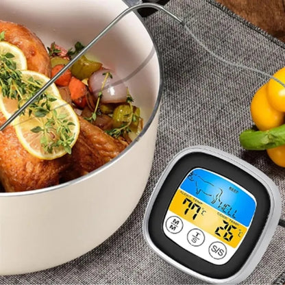 Digital Meat Thermometer with Timer