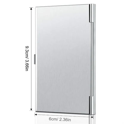 Portable Aluminum Business Card Holder