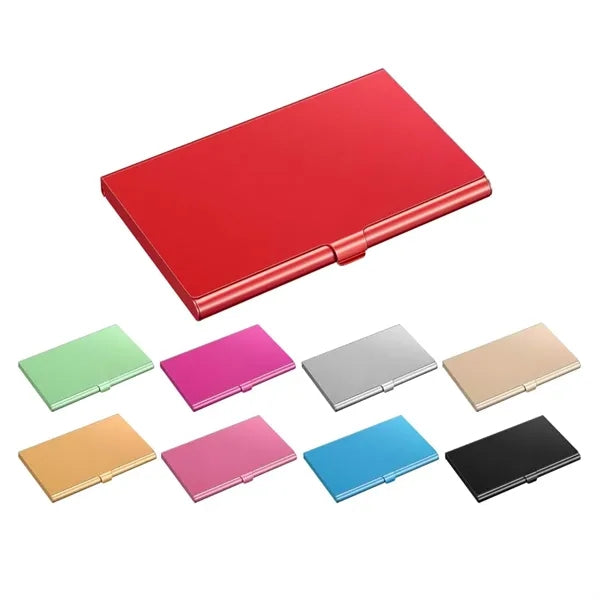 Portable Aluminum Business Card Holder