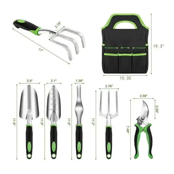 Heavy-Duty Gardening Kit with Tote Bag