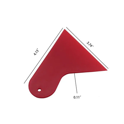 Multifunctional Small Triangle Scraper for Car Cleaning
