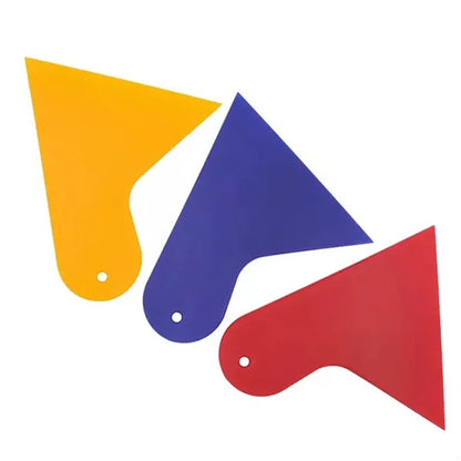 Multifunctional Small Triangle Scraper for Car Cleaning