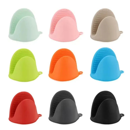Mini Oven Mitts Cooking Pinch Grips Silicone for Kitchen
