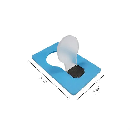 Mini Foldable Portable Pocket Card LED Light Flashlight