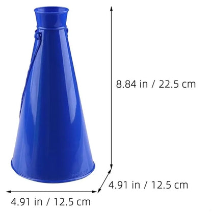 Plastic Megaphone With Adjustable Strap Cheer Cheerleader