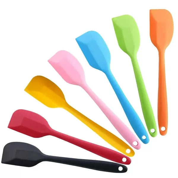 Colorful Silicone Spatula Customizable Kitchen Tool