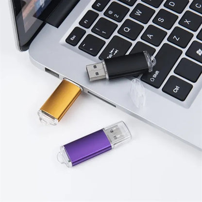 4GB USB Flash Drive Customizable Promotional Tech Gift