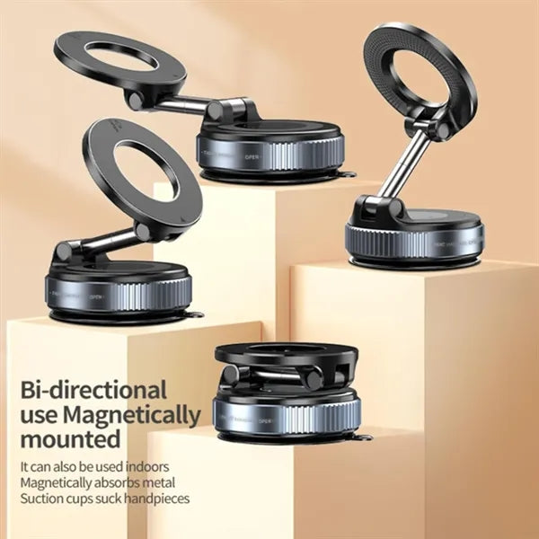 MagSafe Vacuum Suction Foldable Magnetic Phone Mount