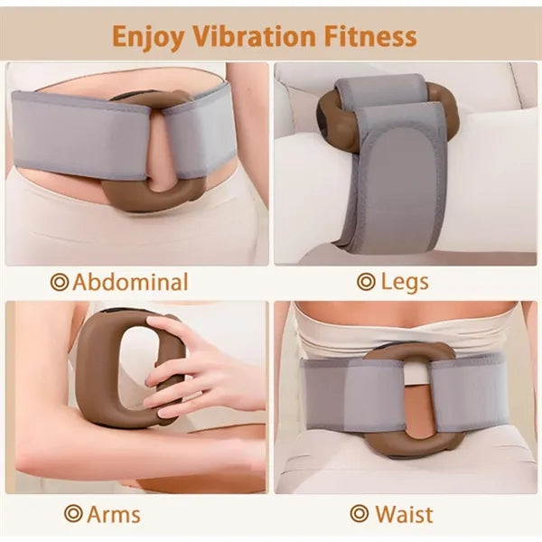 Heated Vibration Massage Ring For Neck Shoulder And Back